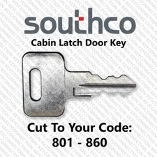 Southco Mobella Marine Boat Cabin Latch Door Key Cut to Code 801 - 860