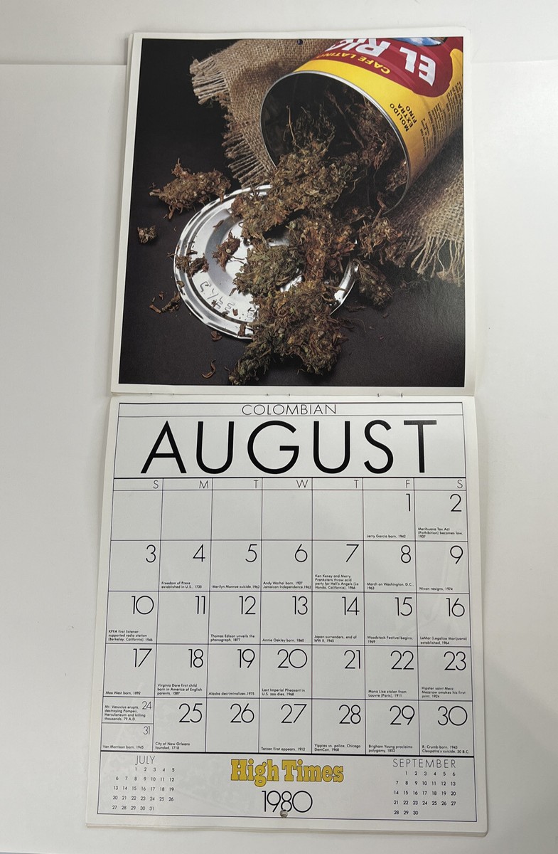 Download 1980 Printable Calendars 80s/VINTAGE/82年−HIGHT−TIMES