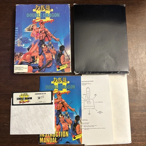 Double Dragon II The Revenge Commodore 64 - Virgin Games - Complete - Authentic