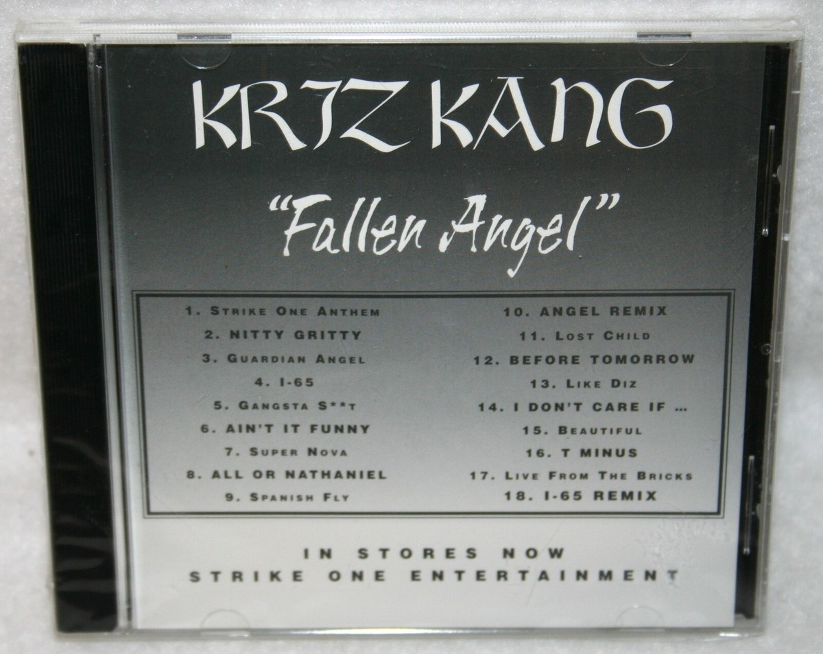 KRIZ KANG Fallen Angel PROMO CD 1999 NASHVILLE Tennessee G*Funk 