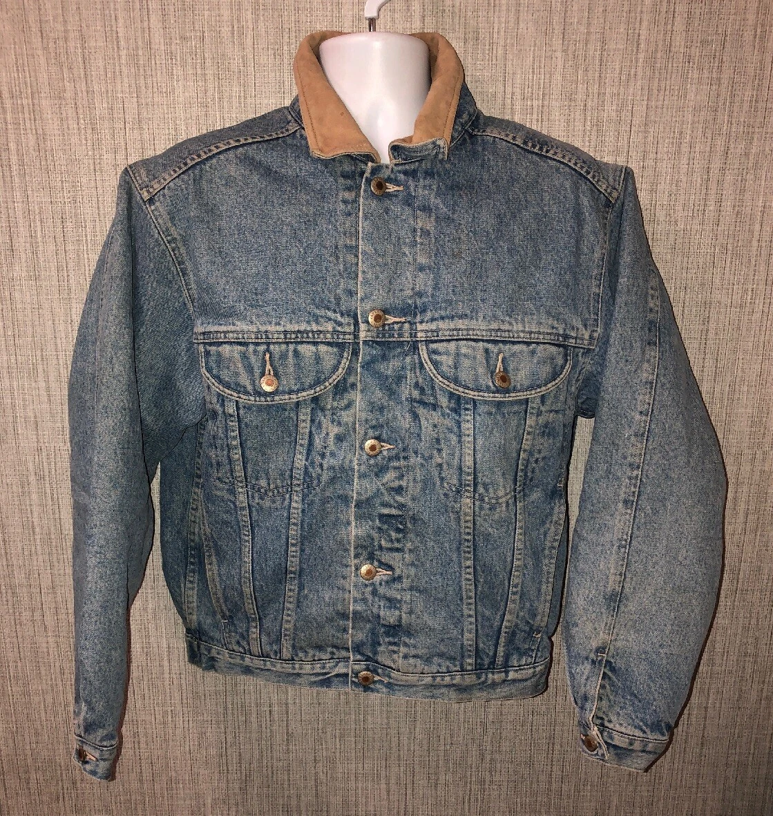 Banana republic deals denim jacket mens