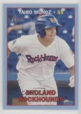 2016 Topps Heritage Minor League Edition Blue 74/99 Yairo Munoz #53 1j2