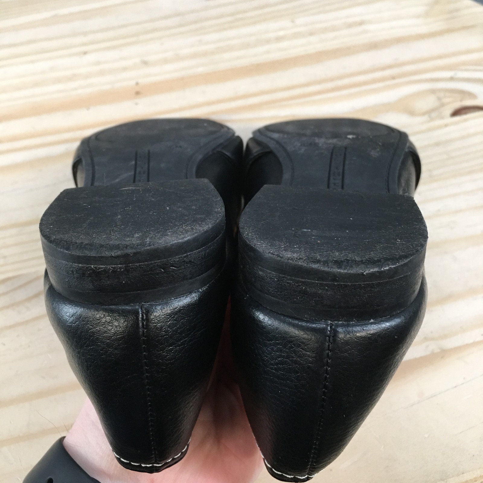 Tommy Hilfiger Trudiy Loafer Shoes Womens 8.5 M Casual Low Faux Leather Black thumbnail 9