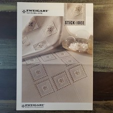 Stick-Ideen, Weihnachtlich, Hardanger, Stickmotive, Kreuzstich, Zählmuster, A4
