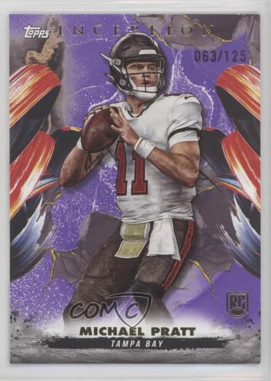 Michael Pratt Topps Inception #162 Purple