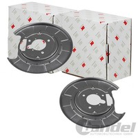 2X NK Spritzbleche Bremsscheiben Hinten Passend FÜR Peugeot 406