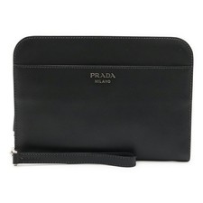 Prada Leather Clutch Bag