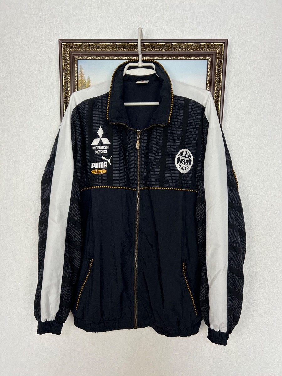 Vintage 90's Puma Eintracht Frankfurt Football Jacket Soccer Track