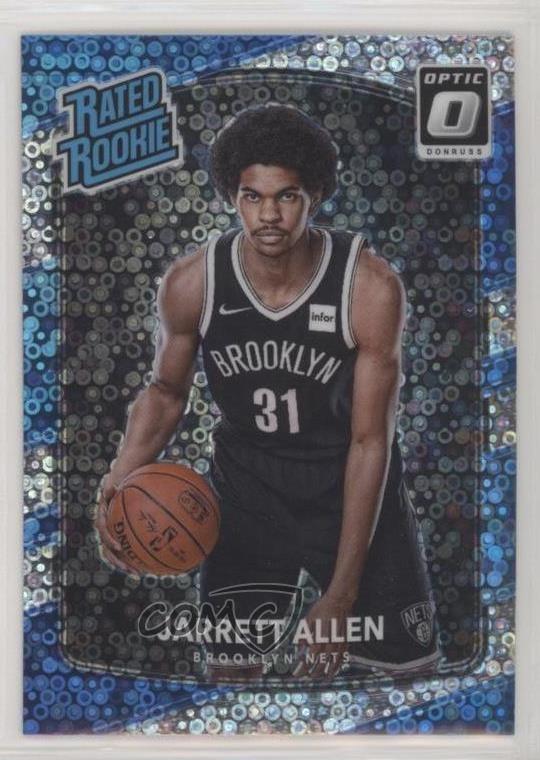 2017 Panini Donruss Optic Rated Rookie Fast Break Holo Prizm Jarrett Allen r2s