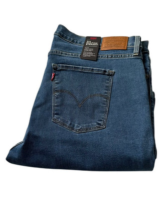 Levi´s 314 Shaping Straight Damen Jeans blau Stretch Levis