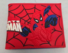 Anime Spider-Man PVC Wallet With Card Holder Bi-Fold Purse Wallets