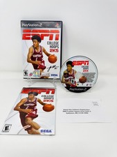 ESPN College Hoops 2K5 PlayStation 2 Video Game Basketball PS2 CIB Tested