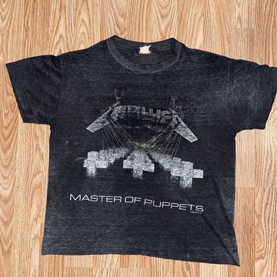 Vintage 1987 Metallica Master Of Puppets T-shirt