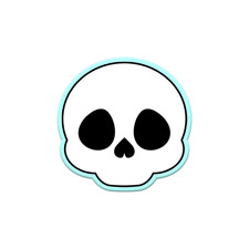 Halloween Skull Cookie Cutters