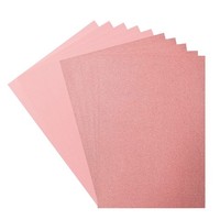 Cardstock A4 Rosa 10 Stk Glitzerpapier Vaessen Creative Scrapbooking