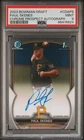 2023 Bowman Draft Paul Skenes Chrome Prospect Auto #CDA-PS PSA 9