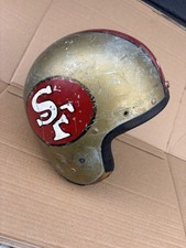 Vintage  EVEROAK RACEMASTER CRASH HELMET Old Well Used For Display