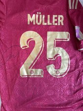 FCB 125 Jahre Trikot mit Legend Thomas Müller Signatur Größe M