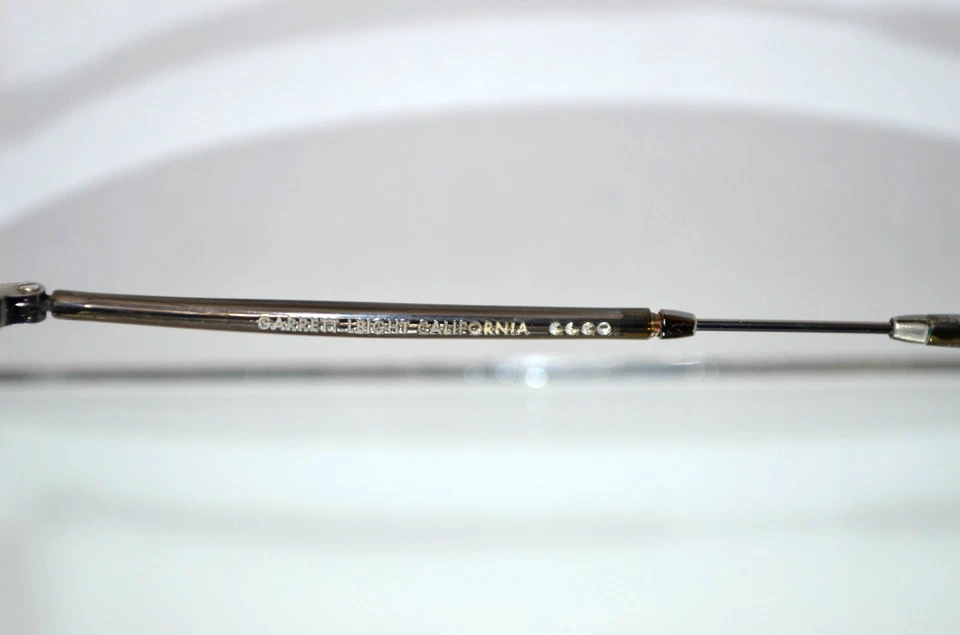 $425 Garrett Leight "Wilson" By John Lennon Eyeglasses Dark Wave/Silver 4003 GMR - Image 4 of 4