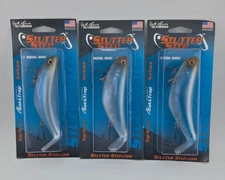 (3) Bill Lewis Stutter Step Top Water Fishing Lures Lot of 3 - Ghost Shad