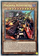 BODE-DE028 Machina Ruinforce - Ultra Rare 1. Auflage Near Mint YuGiOh Karte