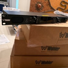 Wohler AMP1-8-M 8 Channel Dual Input 3G/HD/SD-SDI Audio Monitor, 1RU