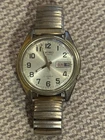 Vintage Seiko 17 Jewel Automatic Day Date Wristwatch Model 822194