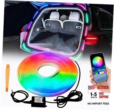 Dynamic Flowing Car Trunk Light Strip - 4M/13.12ft RGB Neon Trunk - Colorful