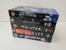 Sci-Fi Horror Misc Movies Lot Of 5 VHS Galaxy Quest,Twister,Sphere,Apollo 13 ,