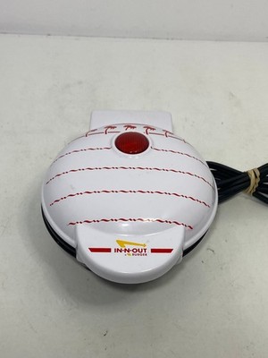 🍉 IN-N-OUT Burger MINI WAFFLE MAKER Limited Edition Employee