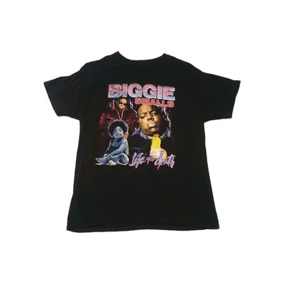 Biggie Smalls T-shirt Mens Large Black Life after death graphics