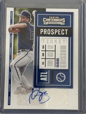 2020 Panini Contenders - Prospect Ticket 2 Vaughn Grissom #PT2-VG (AU, RC)