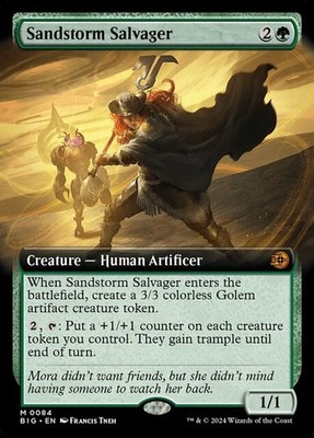 The Big Score Sandstorm Salvager - Extended Art