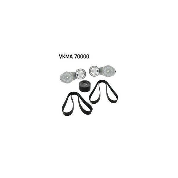 Keilrippenriemensatz SKF Vkma 70000 FüR Renault Volvo Renault Trucks-image