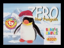Zero The Penguin 247 Series II Ty Beanie Babies Trading Card TC CC