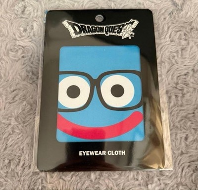 New Dragon Quest x Zoff Slime Glasses Cleaning Cloth Official Japan Blue 40th