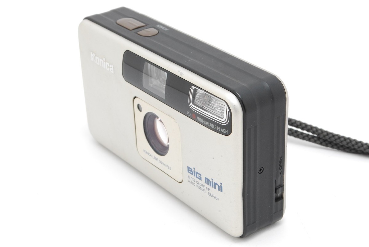 LCD Works [Exc+5] Konica BiG Mini BM-201 Point & Shoot Film Camera