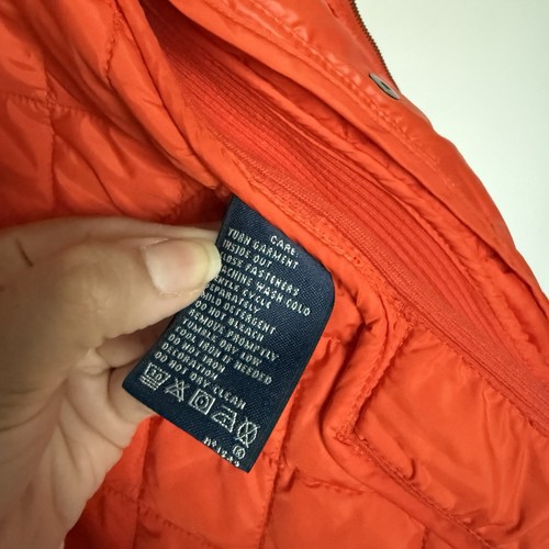 Ralph Lauren Sport Womens Vest Medium Suede Trim Quilted Outdoor Riding Preppy - Picture 6 of 7