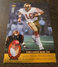 1995 Upper Deck - Multi-Product Insert Joe Montana Trilogy Joe Montana #MT5