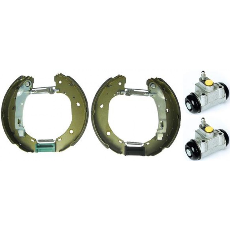 Rear BREMBO K 23 057 Brake Shoe Set for CITROËN,FIAT,PEUGEOT - Image 4