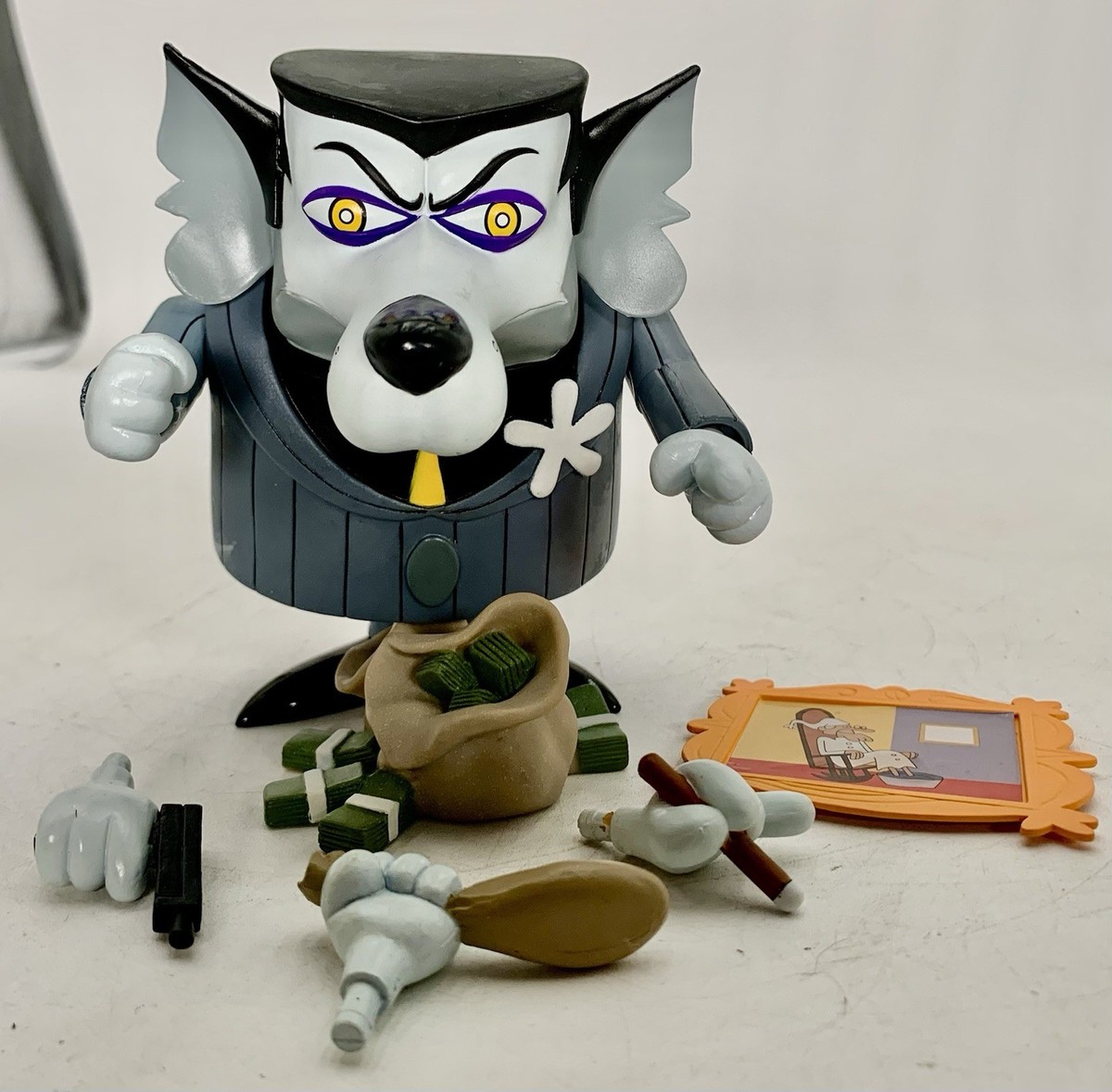 Underdog Action Figure Riff Raff MEZCO Superhero Classic W/3extra