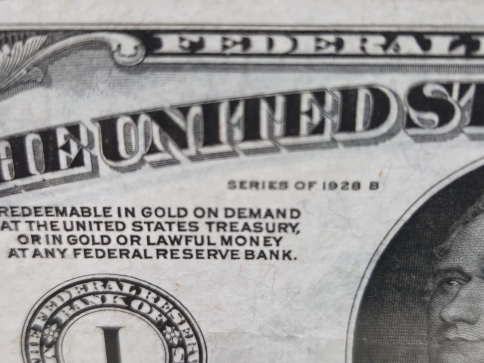 Nice VF+ 1928 B $10 Federal Reserve Note - Federal Bank Of Minneapolis  - Image 2 of 3