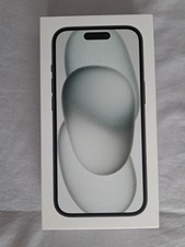 iPhone 15 Box Only Apple No Cable Includes SIM Tray Pin Key Sticker User Manual