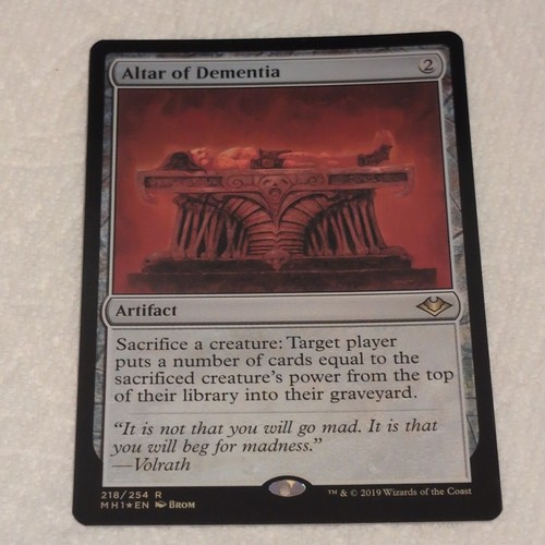 Altar Of Dementia NM Foil MH1 218/254 Rare MTG Magic The Gathering