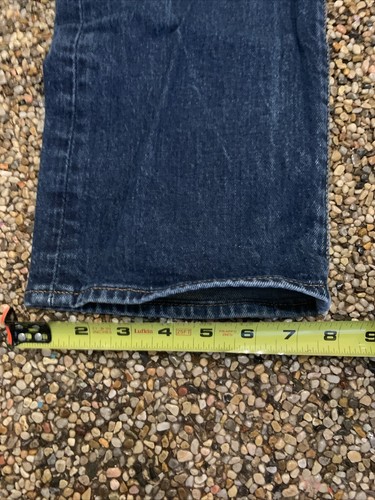 🔥 LEVI LEVIS 501 MEN'S BUTTON FLY JEANS SIZE 38 X 32 RED TAB See Pictures - Picture 15 of 18