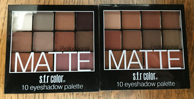 s.f.r color Professional Matte 12 Eyeshadow Palettes Nude 6608, Shade 03 or 01