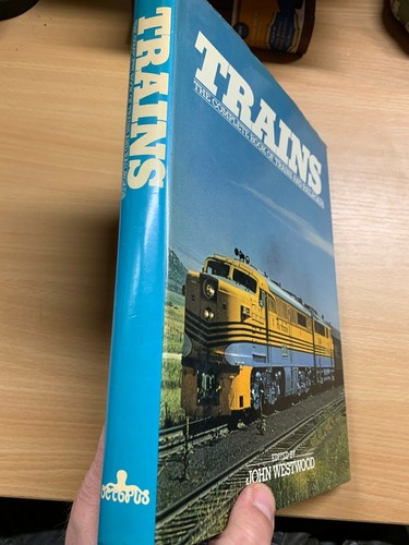 1979 "TRAINS - COMPLETE BOOK OF TRAINS & RAILROADS" HEAVY HARDBACK BOOK (P8) - Picture 2 of 12
