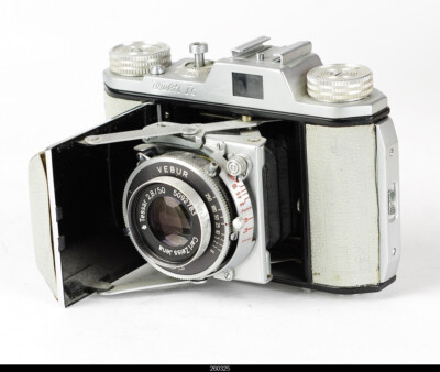 Welta Welti Ic 24x36 Gray Camera Zeiss Tessar 2,8/50 w/Box Manual