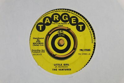The Ventures-Little Girl/If A Woman Answers-Target 7N.17595 7'' 45 Ireland Press