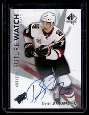 2016-17 SP Authentic Future Watch Rookie Autograph Dylan Strome RC Auto 409/999